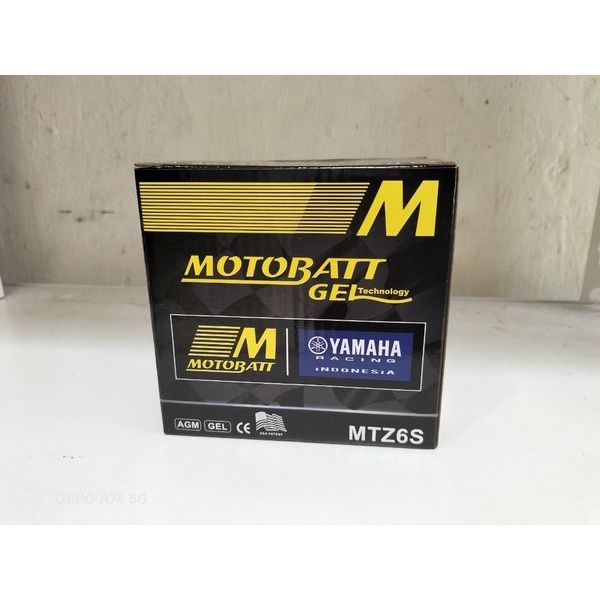 Aki motor Satria FU Motobatt MTZ6S Aki Gel