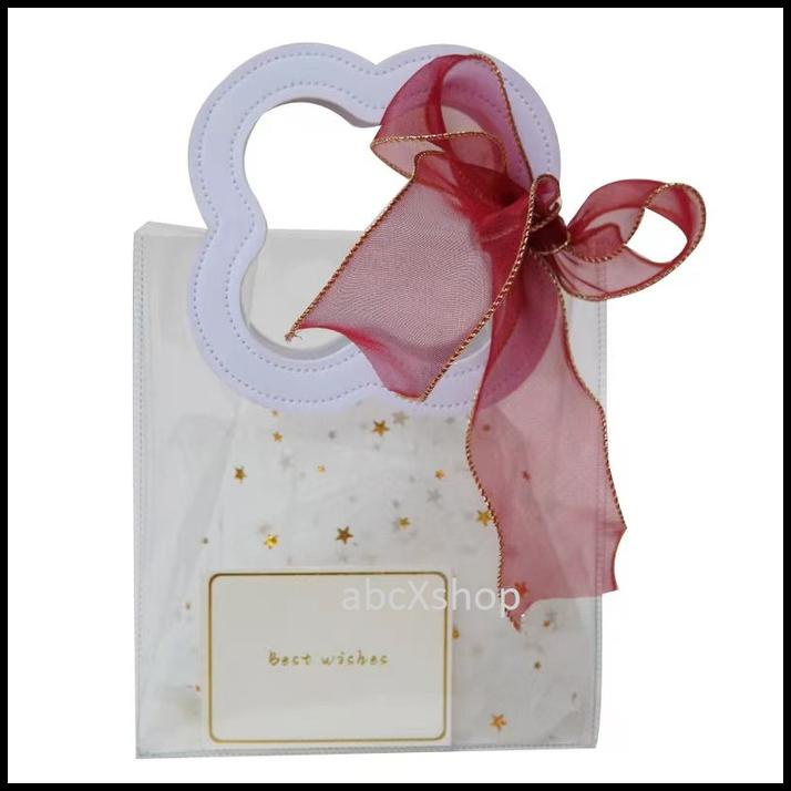 

DISKON GOODIE BAG / TAS HAMPERS MIKA PVC , LEBARAN / NATAL / IMLEK / NEW YEAR !!!!!