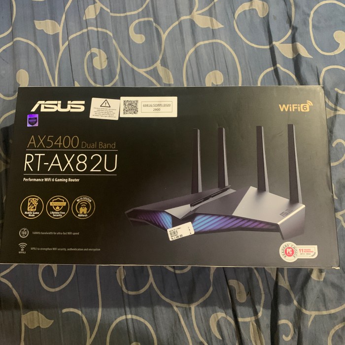 Asus AX5400 Router Gaming RT-AX82U Wifi6
