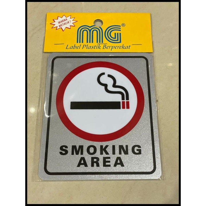 

TERMURAH STIKER TEMPEL GAMBAR SMOKING AREA (AREA UNTUK MEROKOK) !!!!
