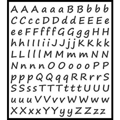 

TERBARU STIKER BALON ABC ALPHABET ABJAD 25X30 !!