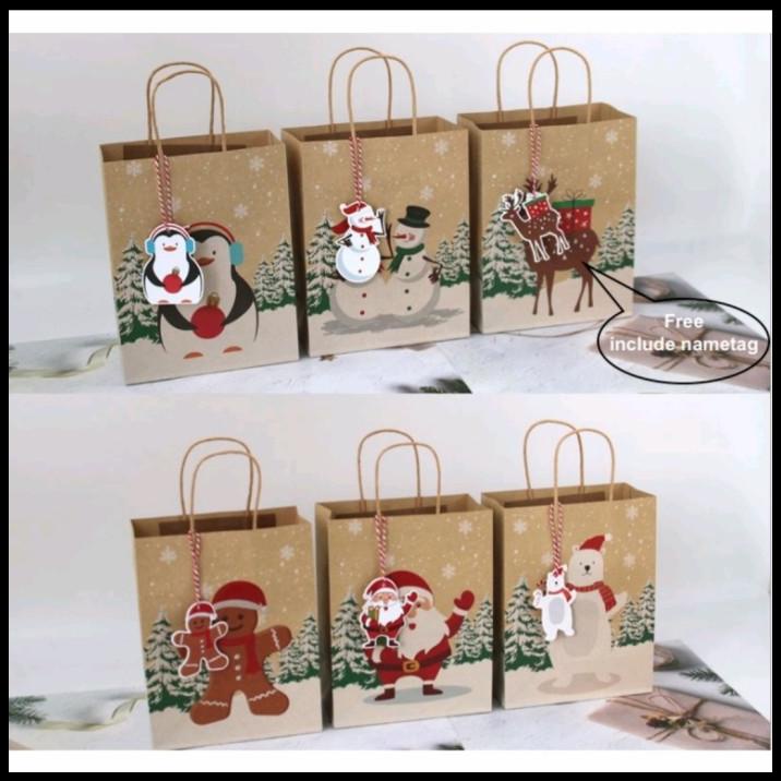 

HOT DEAL PAPERBAG NATAL LUCU KUALITAS BAGUS