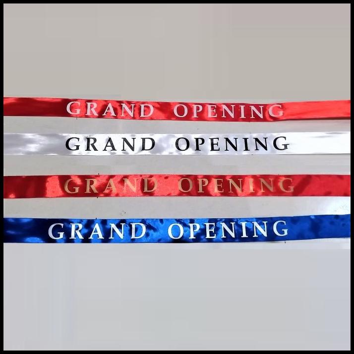 

BEST DEAL PITA SATIN TULISAN GRAND OPENING PERESMIAN PEMBUKAAN GUNTING PITA TOKO !!!!!!