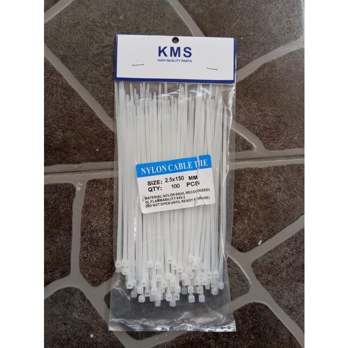 

(:(:(:(] Cable Ties / Kabel Ties / Kabel Tis KMS 15cm 150 x 2,5 High Quality