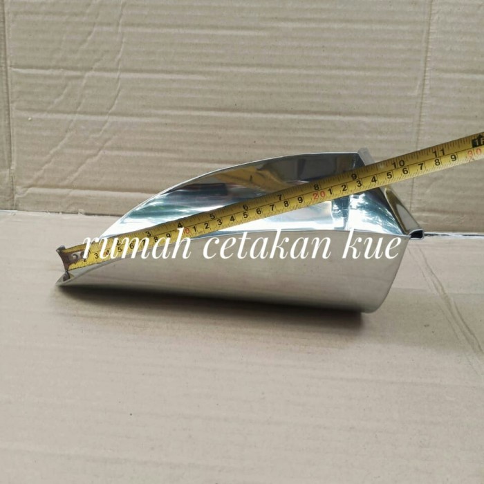 

Sekop Scop Terigu Gula Stainless Besar/25-18-9Cm