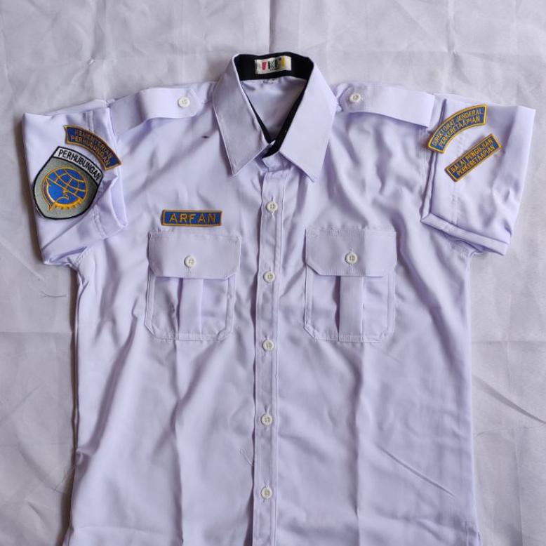 Baju Pdh Kemenhub Pria / Pdh Kemenhub Pria / Kemeja Kemenhub Pria / Baju Pdh Kementerian Perhubungan