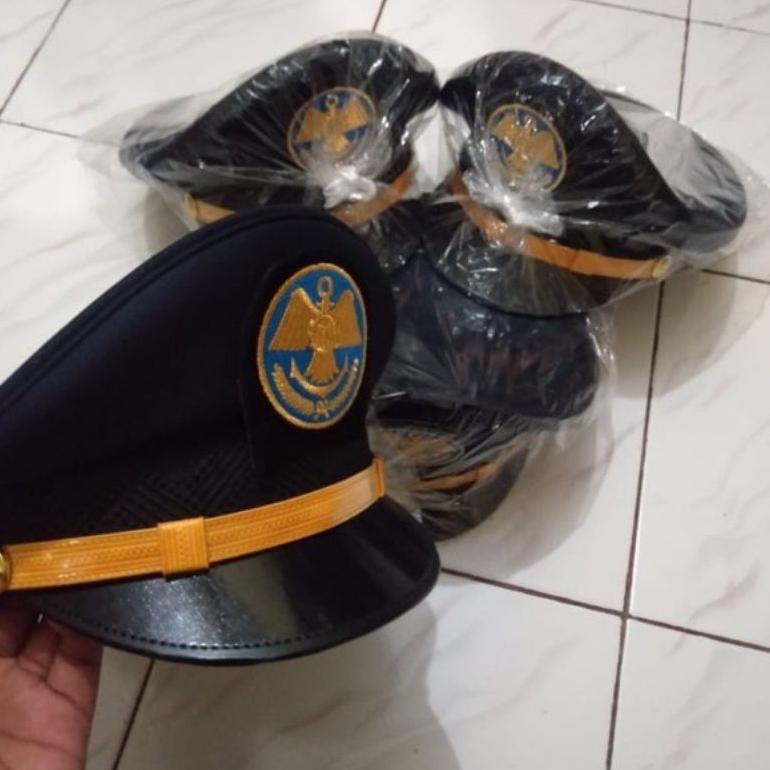 Topi Pet Perhubungan / Topi Pet Perhubungan Pria / Topi Pet Perhubungan Wanita / Topi Pet Perhubunga