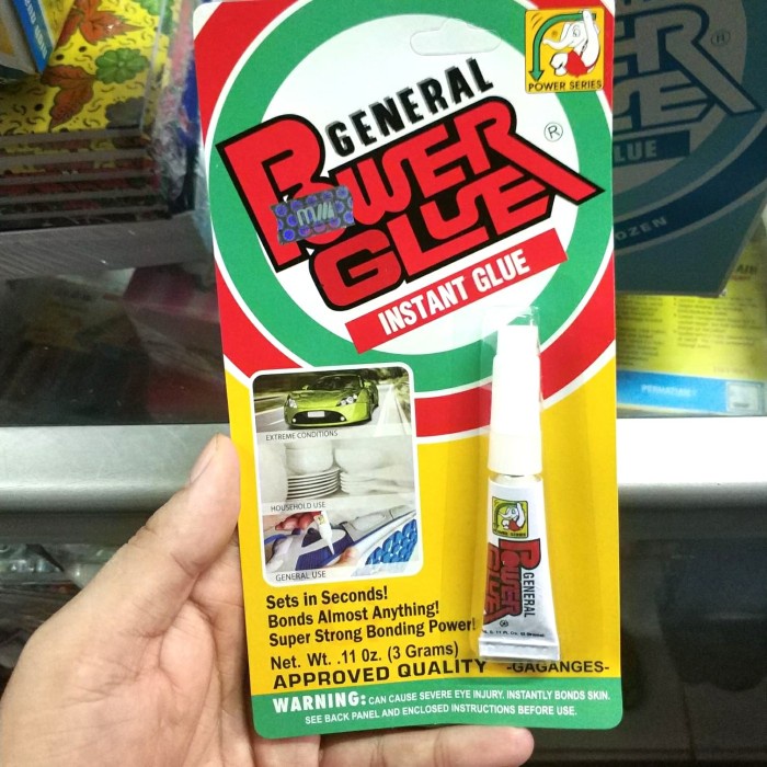 

Lem Power Glue General ( Isi 12 Pcs )