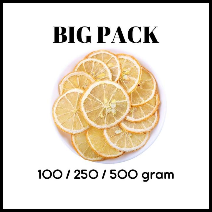

HOT DEAL BIGPACK GROSIR - LEMON KERING DEHIDRATION PROCESS 100 G, 250 G, 500 G