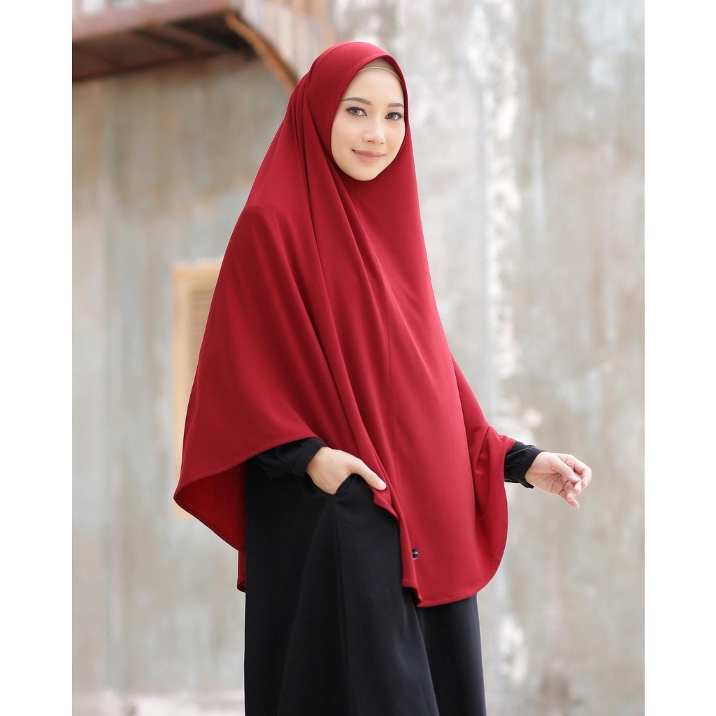 STYLISH HIJAB DAILY ON67 Raina Signature Bergo Daily Syari Anti Tembem NOURA Syari