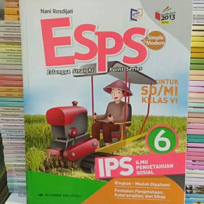 

SALE ESPS IPS KELAS 6 SD/MI PENERBIT ERLANGGA K13 EDISI TERBARU Termurah