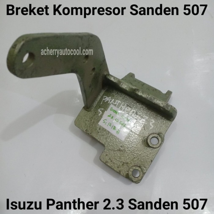 

(INOS) BREKET COMPRESSOR PANTHER 2300CC SANDEN 507 AC MOBIL KOMPRESOR 2.3 CC