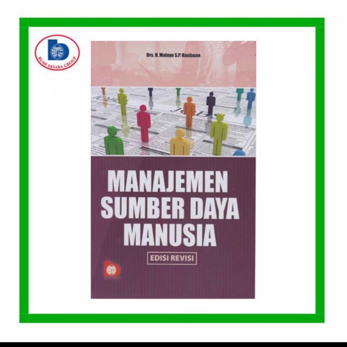 

Buku MANAJEMEN SDM. by. Drs. H. Malayu S. P. Hasibuan. ORIGINAL
