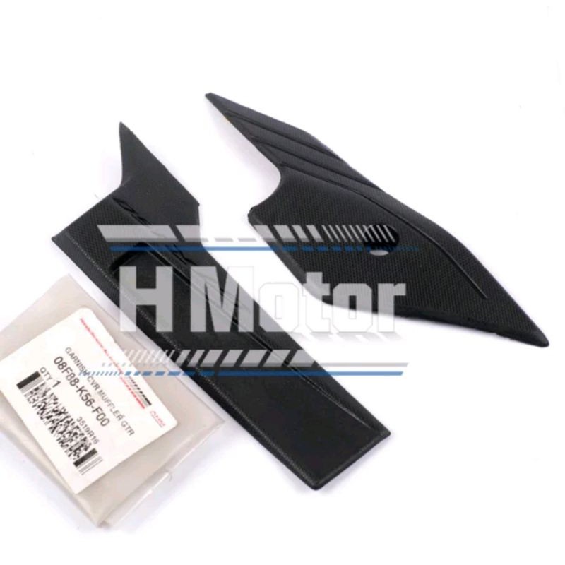 Supra GTR 150 - Honda ORI Garnish Cover Muffler Karet Tutup Knalpot