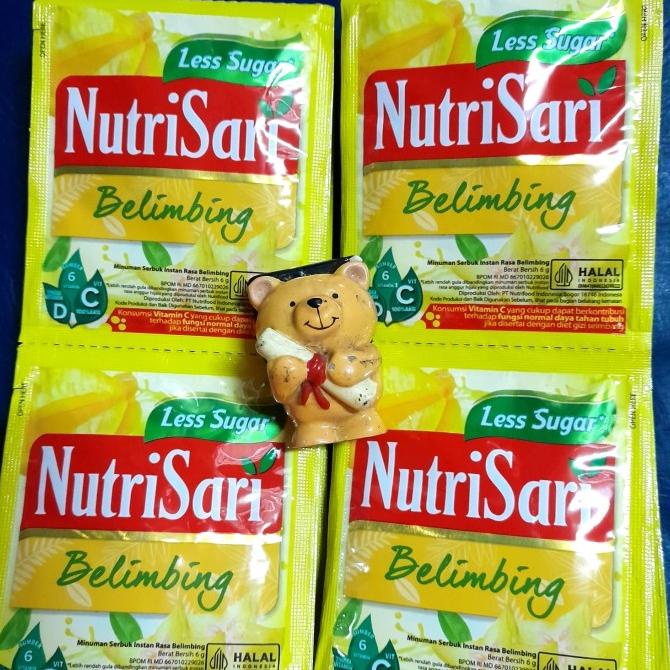 

rah Nutrisari sachet Less Sugar