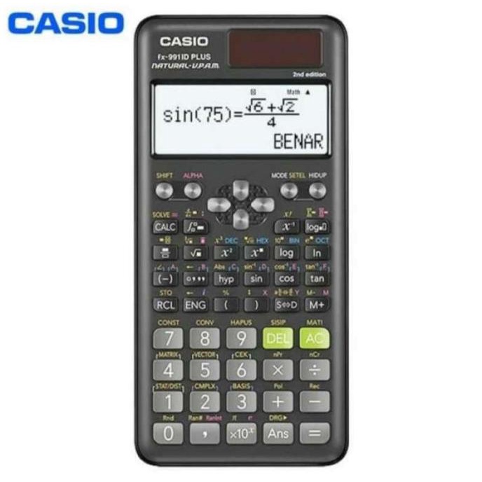 

CASIO FX-991 ID PLUS - Kalkulator Ilmiah / Scientifik / Sekolah