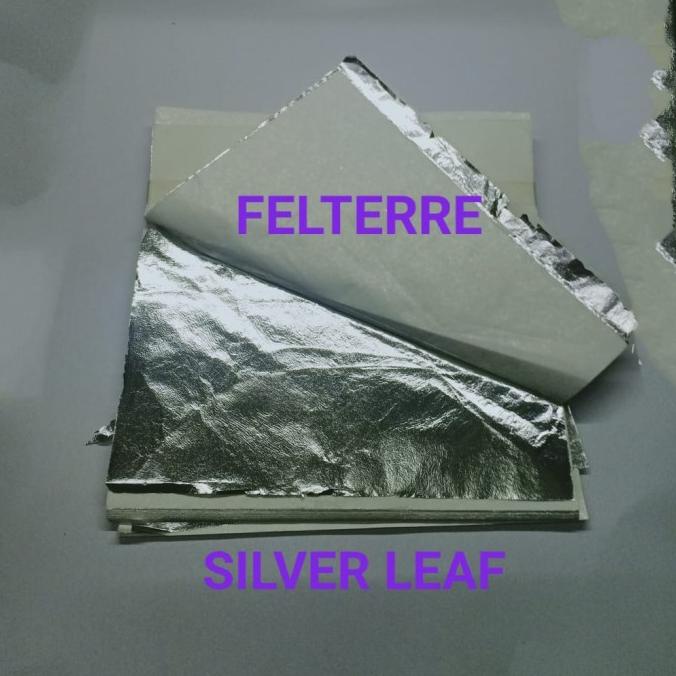 @#@#@#] GOLD LEAF SILVER LEAR PRADA TISSUE UNTUK FURNITURE INTERIOR EMAS PERAK