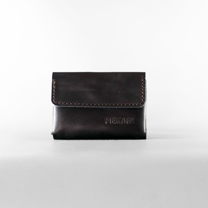 

Promo Tempat Kartu Nama Kulit Asli/Leather Card/Case/Holder/Premium/M-Black
