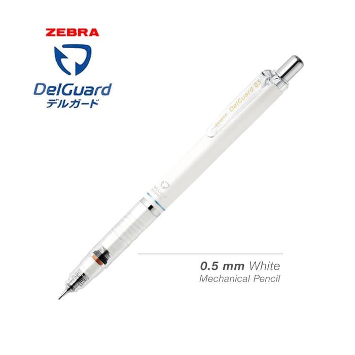 

Promo Zebra Delguard Mechanical Pencil - 0.5 Mm White