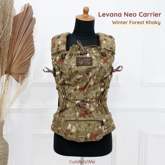 {PlanetShop} Levana Carrier / levana carrier / cuddleme levana - forest khaky Murah