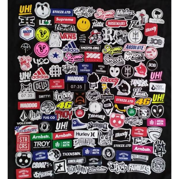 

Diskon Stiker Sticker Brand Distro Paket 50 Pcs Graftac Vinil Case Phone Band Black Thailook Racing White Logo Basic Grafiti Waterproof Grosir Murah Kekinian Aesthetic Pop Art Helm Tumblr Dinding Laptop Tempel Local Brand Decal Striping Motor Mobil Big