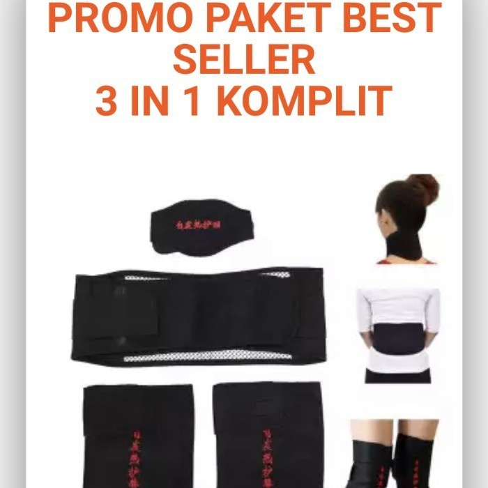 sabuk terapi magnet sakit sendi 256 knee magnetik lutut leher pinggang Erin MI