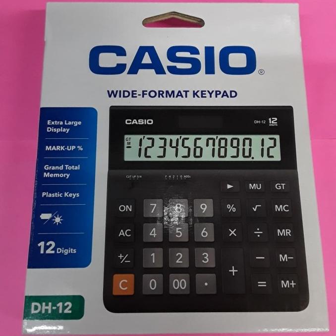 

Kalkulator Casio DH-12 (Original)