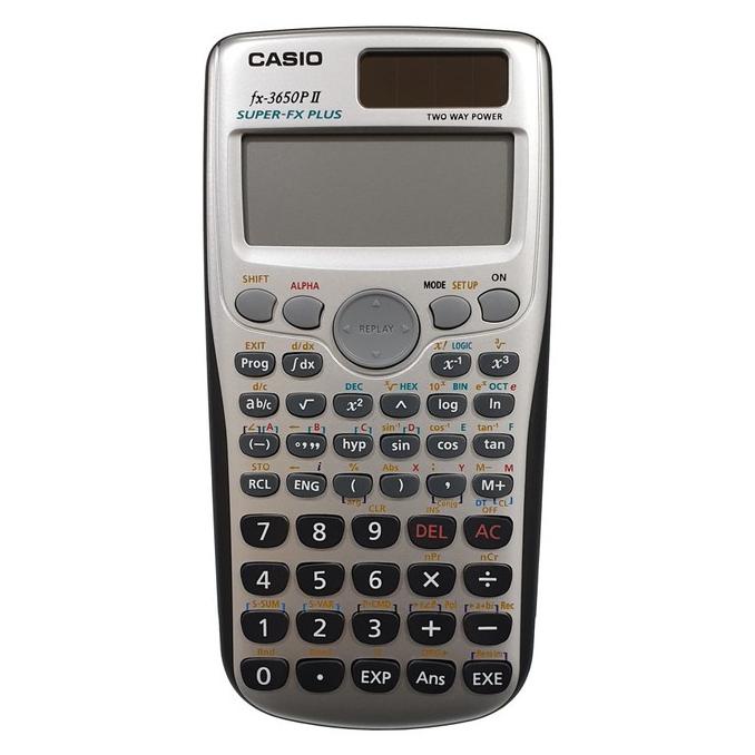 

Casio Calculator Scientific FX 3650 P II