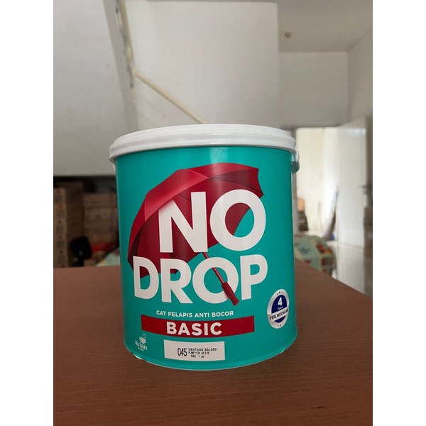 NO DROP BASIC 4 KG 4Kg Galon 5 KG 5kg Cat Pelapis Anti Bocor Waterproof NoDrop Murah EKONOMIS