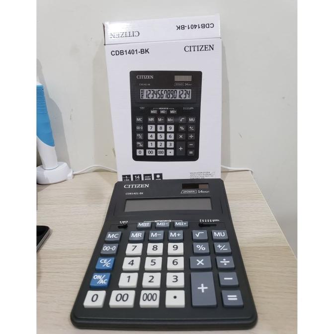 

Kalkulator 14 Digit Citizen CDB1401-BK Calculator Citizen