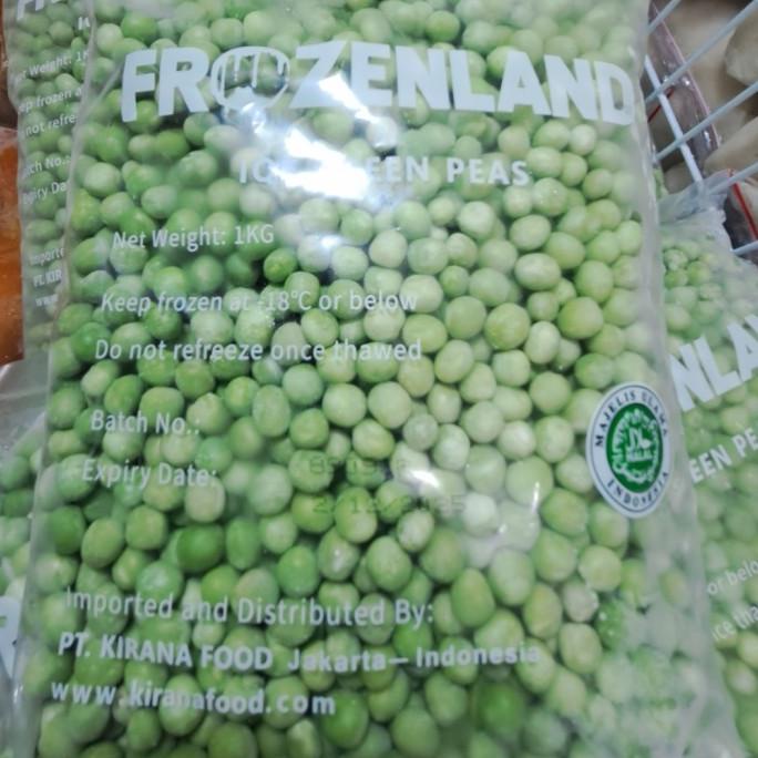 

okt Kacang Polong Frozen Beku 1kg