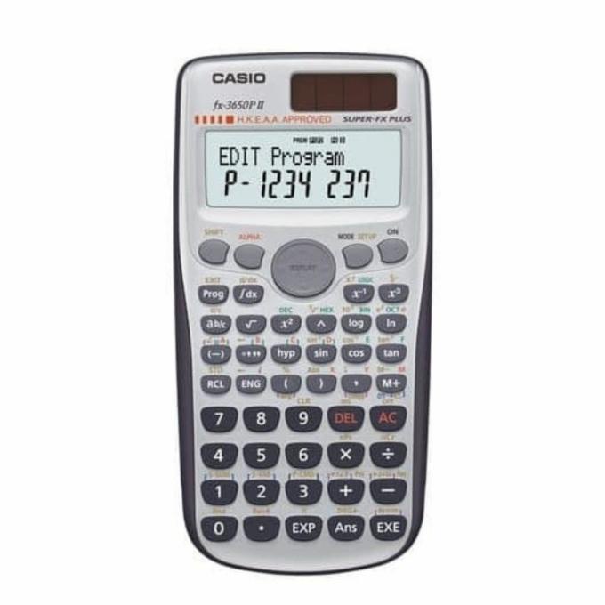 

Casio Programmable Calculator FX-3650PII