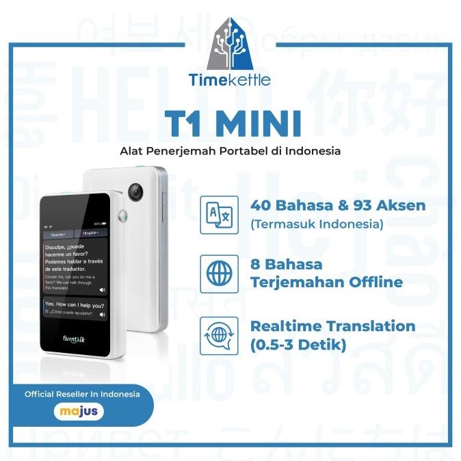 

Fluentalk T1 Mini | Alat Penerjemah Portable