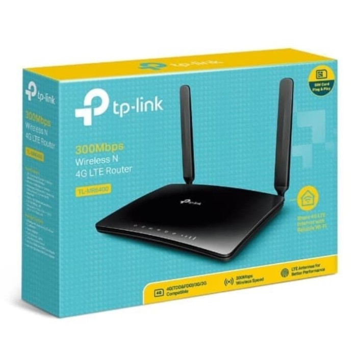 TPLINK TP-LINK TL-MR6400 , 4G LTE Modem Router