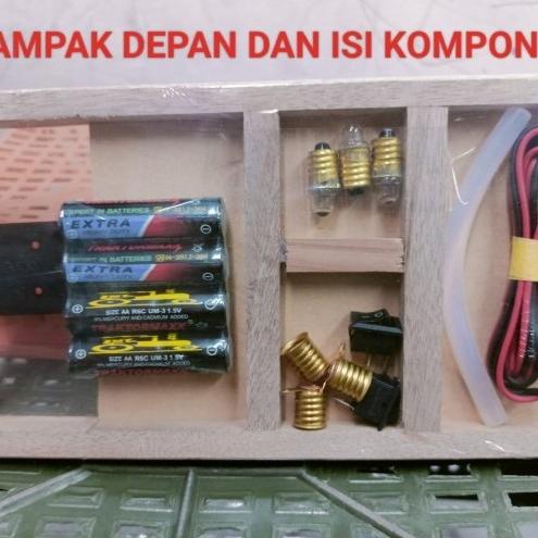 

DIY RANGKAIAN SERI PARALEL MODUL PRAKTEK KURIKULUM UNTUK SD, SMP, SMA