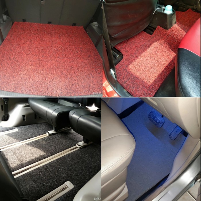 ✅New Ori Karpet Mobil Mie Bihun Mercy W124 Full Bagasi 2 Warna Berkualitas