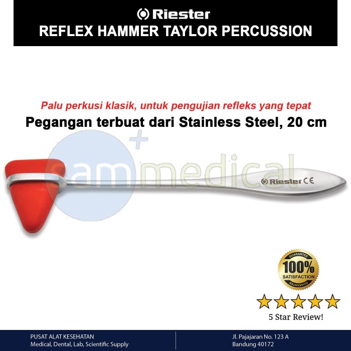 Promo Riester Reflex Hammer Taylor Percussion