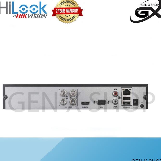 Berkualitas DVR 204Q-M1 HiLook up to 5MP Decorder CCTV 4 Channel Support Audio Trending