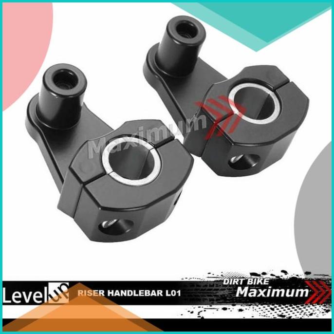 Riser peninggi stang - Tambahan riser motor - dudukan Stang fatbar 20