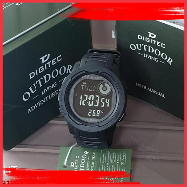 (brj) jam tangan digitec outdoor ds-8100 ds 8100 ds-8100t black original