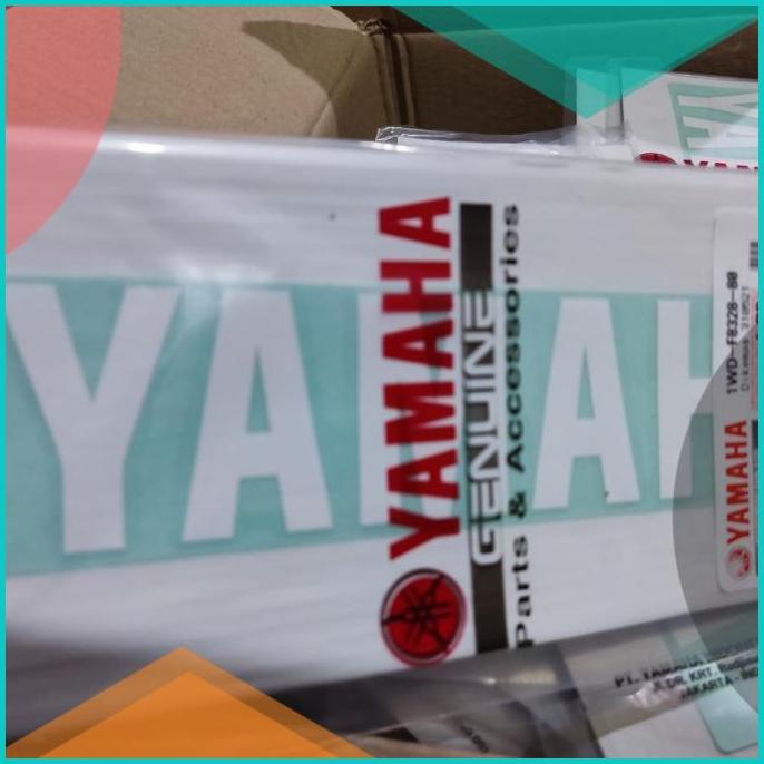 STIKER YAMAHA SAYAP FAIRING R25 R15 ,PUTIH ORIGINAL 1WD-F8328-80 20JV