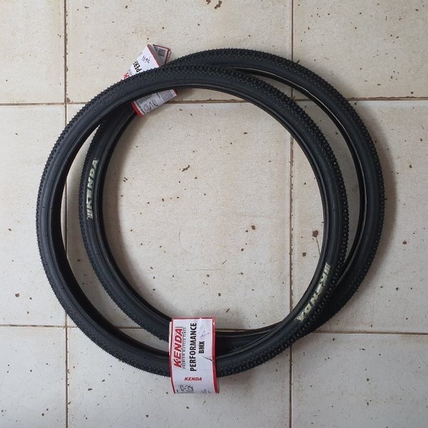 BAN LUAR 20 X 1 3/8 KENDA 451 SEPEDA LIPAT FOLDING BIKE VELG 20 PLUS ORIGINAL