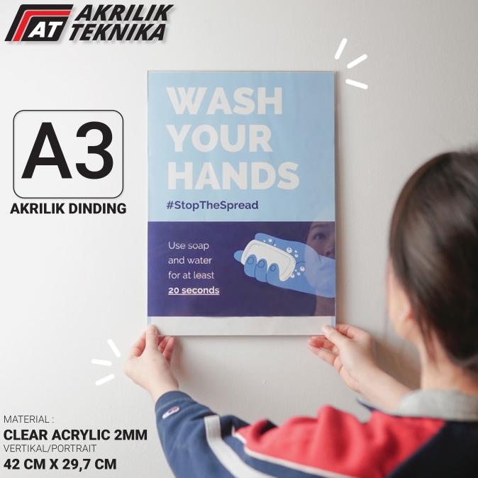 

mit TEMPAT BROSUR AKRILIK / AKRILIK TEMPEL / SIGN HOLDER AKRILIK A3