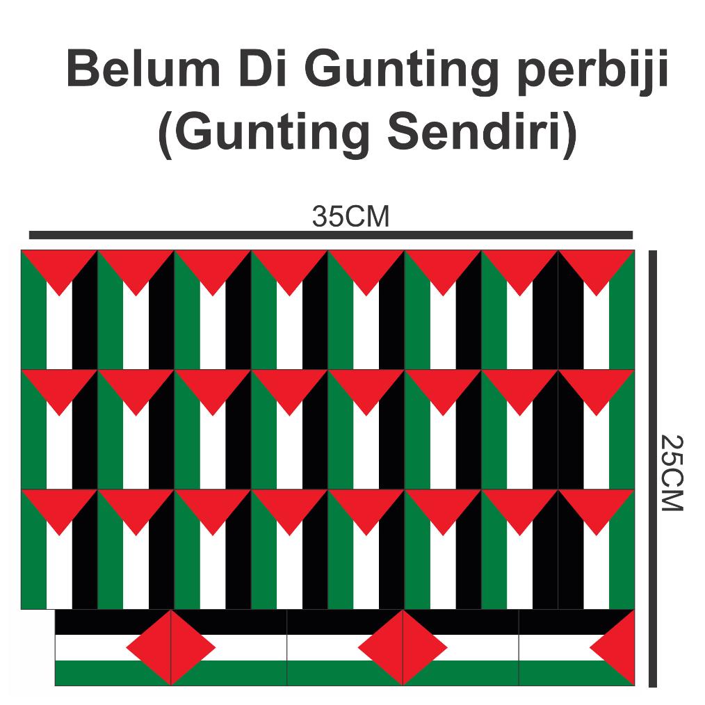 

Promio Sticker Stiker Bendera Palestina Palestine Terlaris