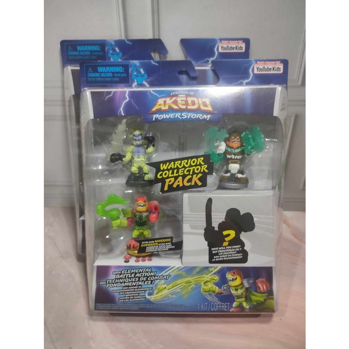 legends of akedo powerstorm warrior collector pack