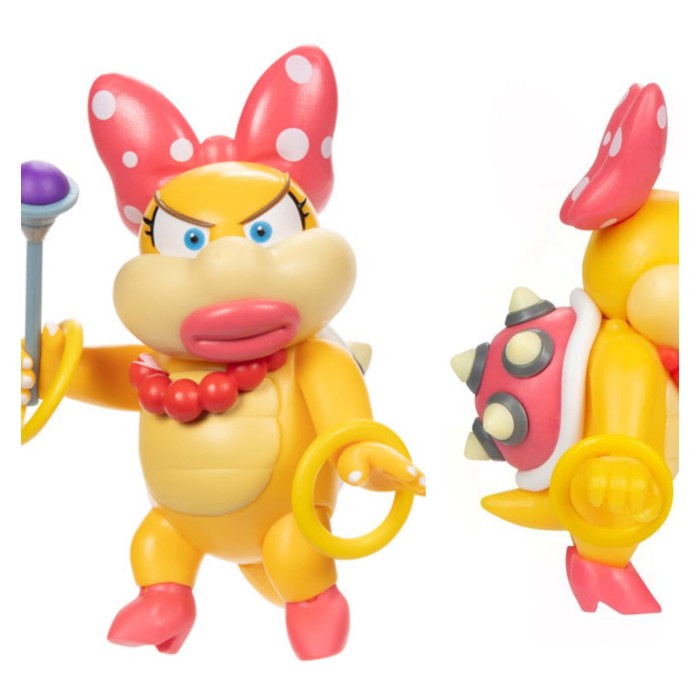 jakks super mario wendy with magic wand