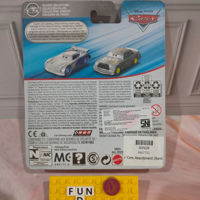mattel cars jackson storm silver