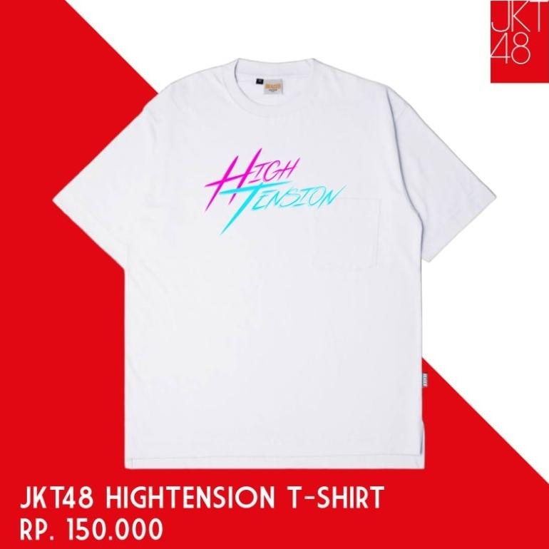 Sale Kaos JKT48 High Tension T-Shirt Merch - Free Stiker Original