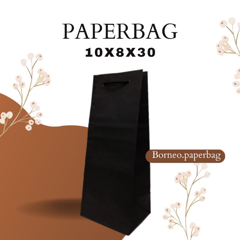 

PAPERBAG BOTOL 10X8X30/PAPERBAG SOUVENIR