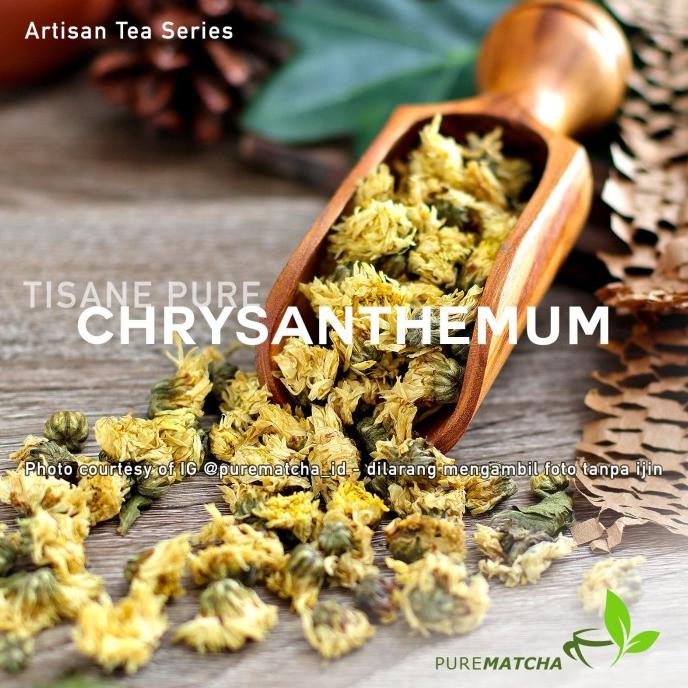 

Artisan Tea Cafe - Pure Dried Chrysanthemum 200G Flower Bunga Kering Kode 1354